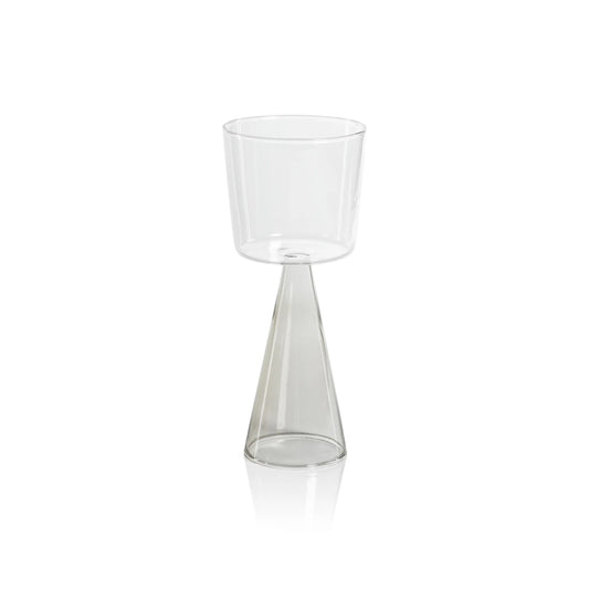 Smoke White Wine Glass